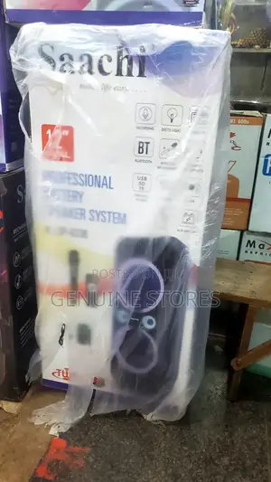 Saachi 13 Inches Rechargeable Speaker.