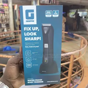 Air Trimmer Geepas Waterproof, Body Trimmer With Led