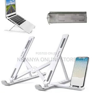 Portable Adjustable Laptop and Phone Holder