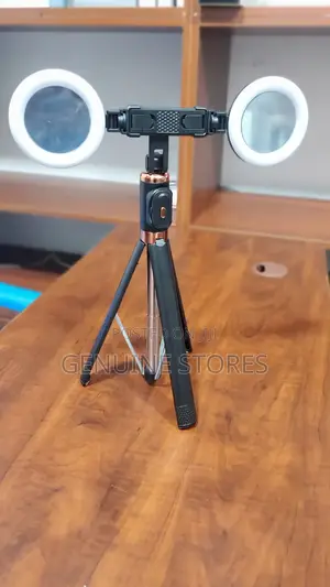 Phone Holder With Ring Lights