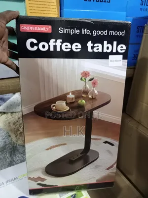C-Shaped Coffee Table