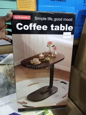 C-Shaped Coffee Table