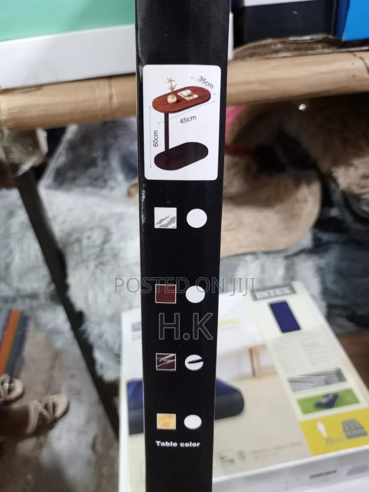 C-Shaped Coffee Table