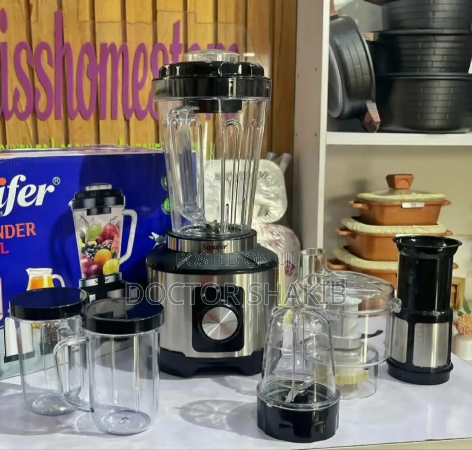 New Sonifer Home Kitchen 6in1 Multifunctional Mixer Blender