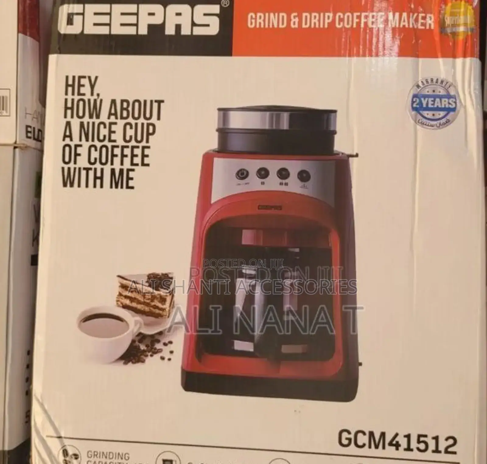 Geepas Grind,Drip Coffee Maker Geepas