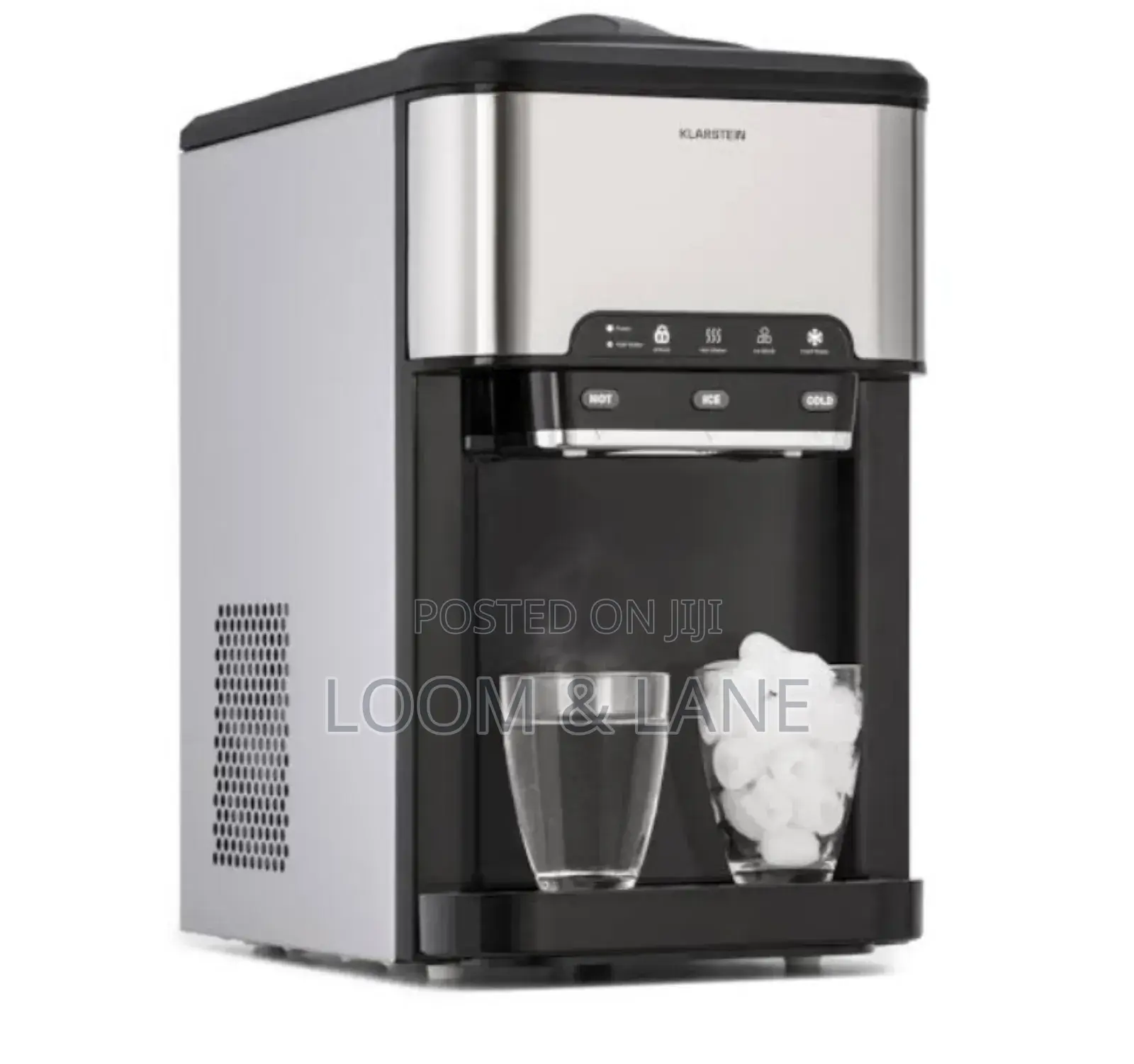 Hot and Cold Water Dispenser With Ice Maker