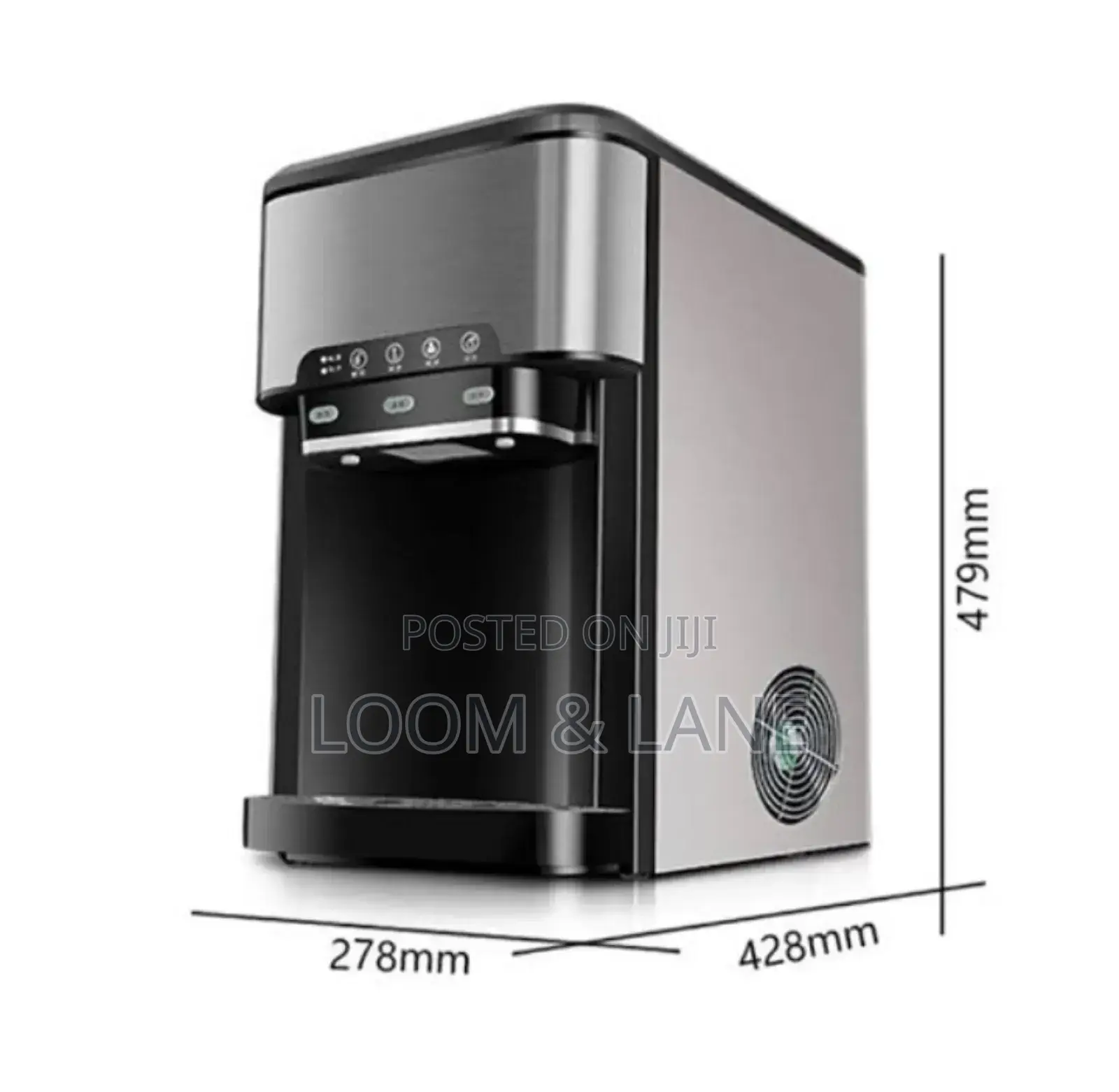 Hot and Cold Water Dispenser With Ice Maker