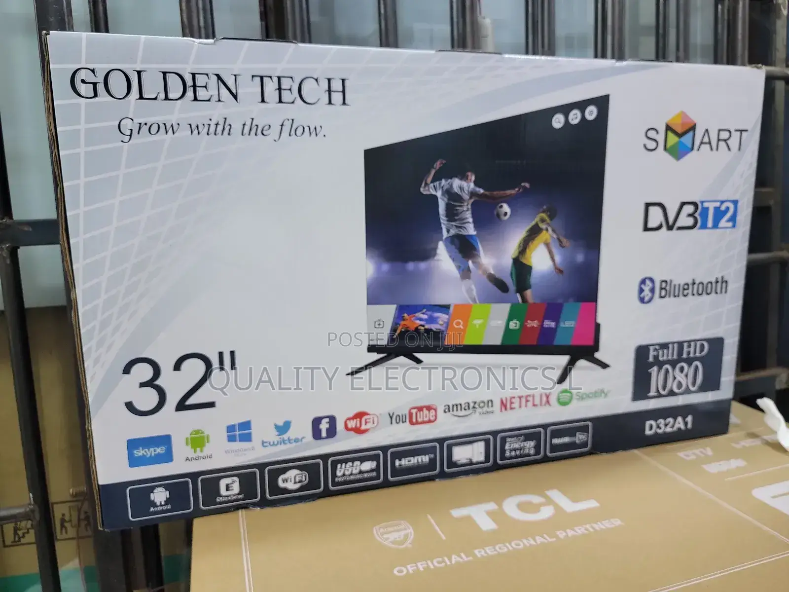 Tutunda Goldentech 32 Nga Eli Smart