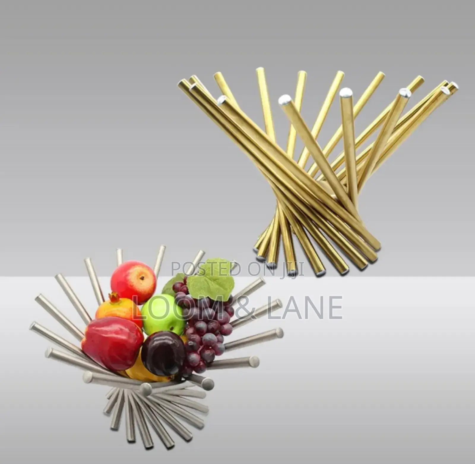 Foldable Rotation Kitchen Countertop Fruit Rack