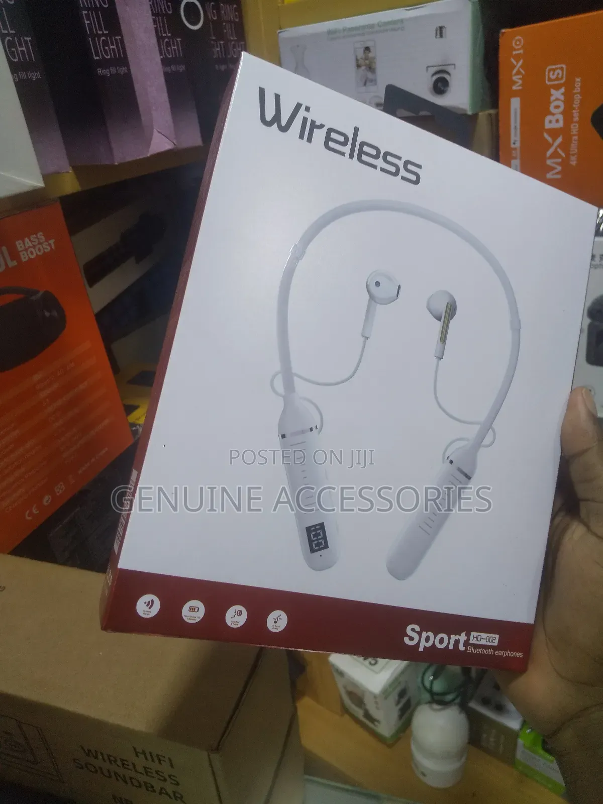 Wireless Nakeband Bluetooth Earphones