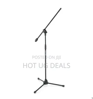 Microphone Stand With Adjustable With Mic Holder Metal Base