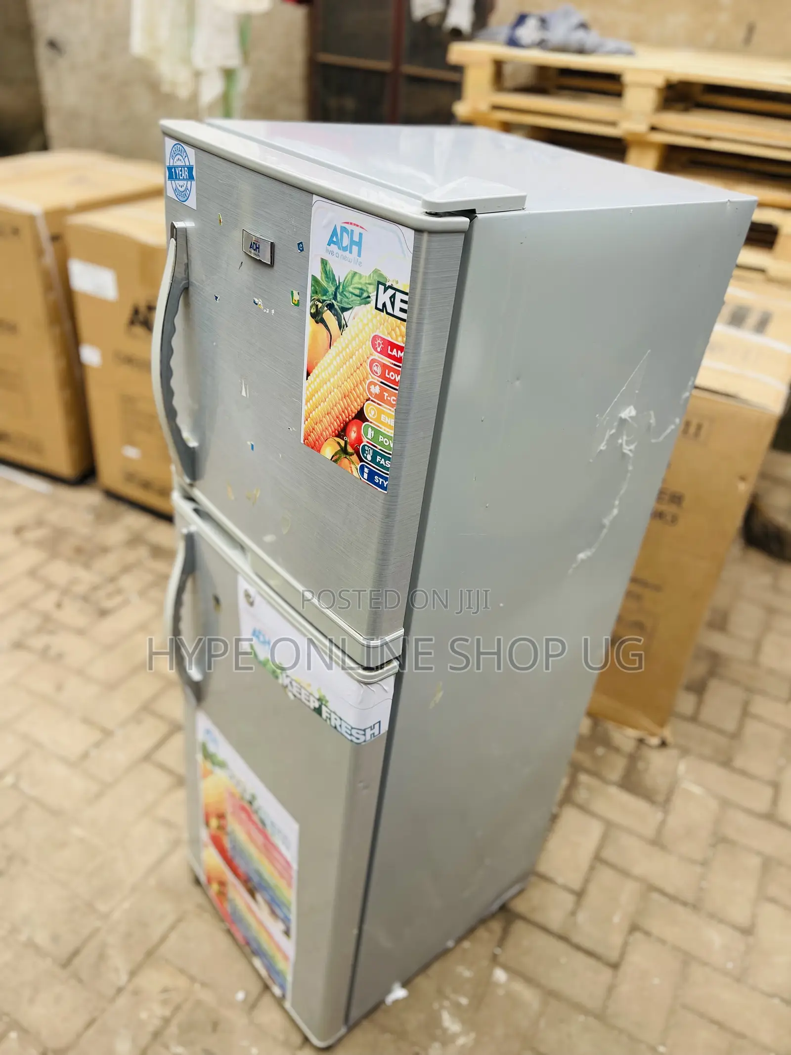 Highvalue 158l Adh Double Door Fridge