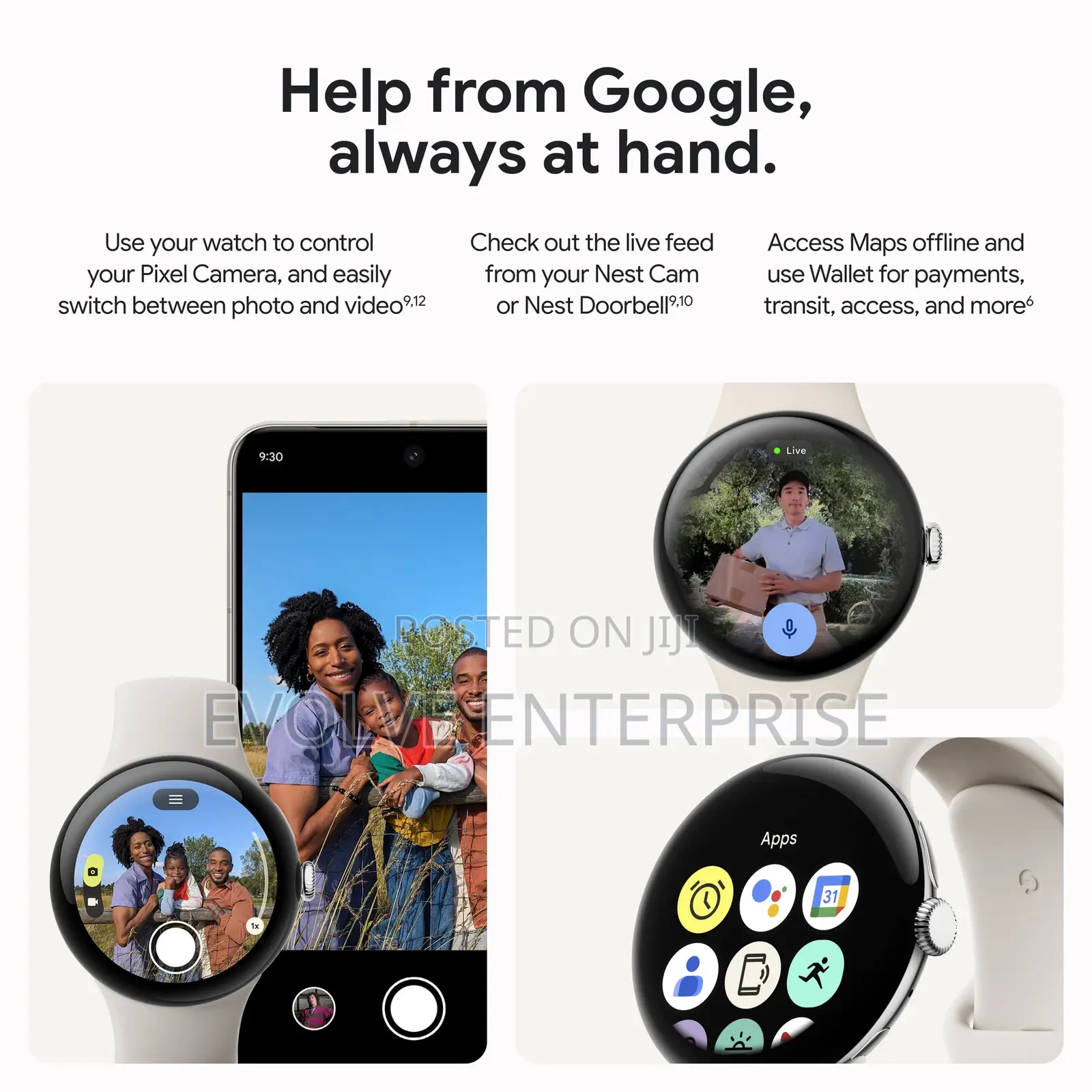 Googlepixel Watch 3 (41mm) Latest Model - Android Smartwatch