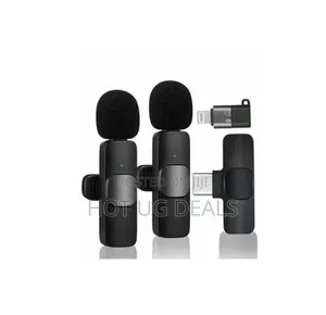 Wireless Microphone For iPhone & Type-c For Live Broadcast