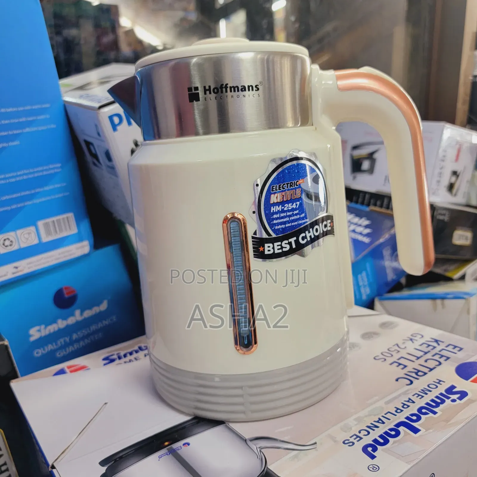 Milk/Water Electric Kettle (Hoffman)