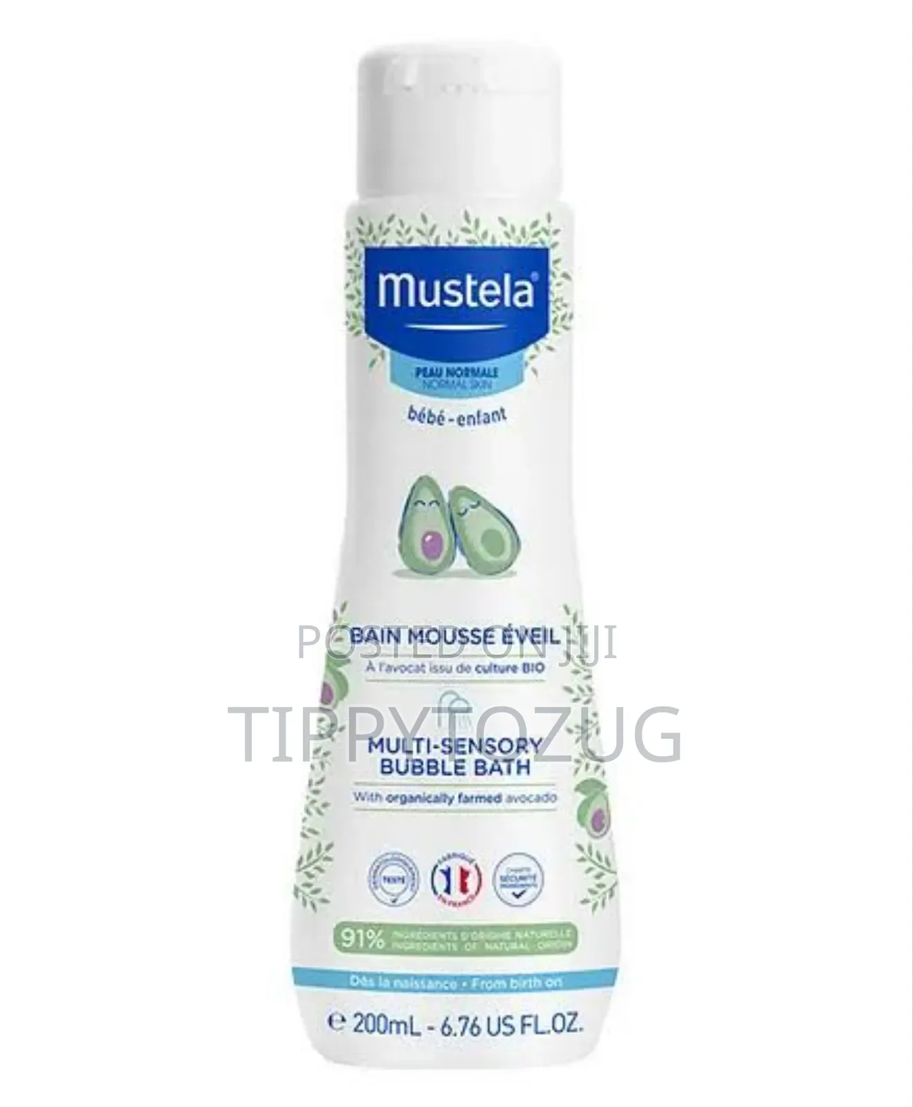 Mustela Multi Sensory Bubble Bath Head to Toe