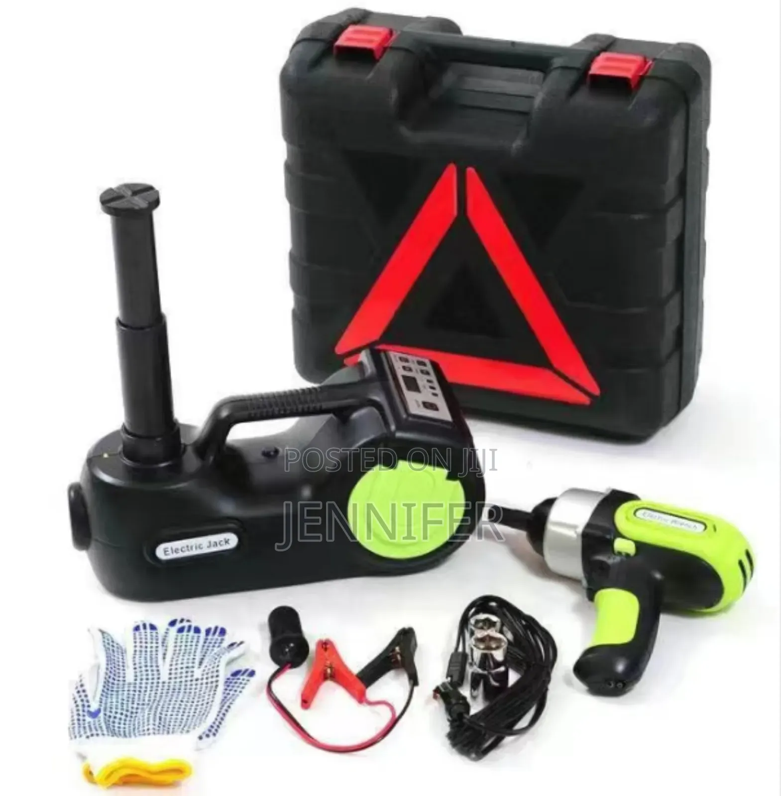 Electric Car Jack Kit