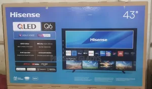 43 Qled Hisense Smart Digital Flat Screen Flameless.