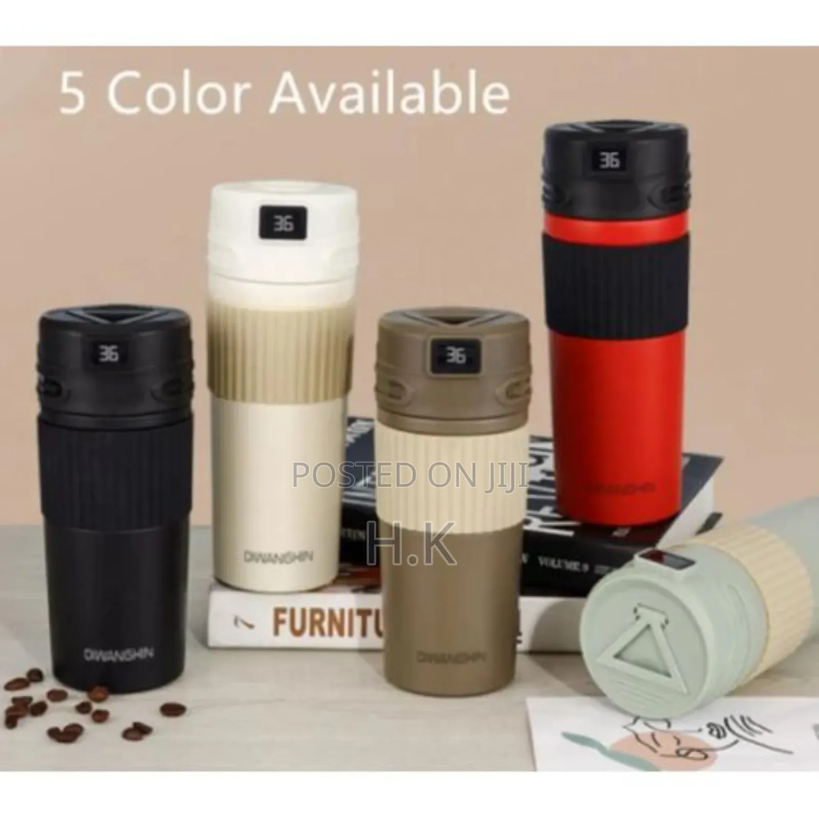 480ml Smart Temperature Display Mug