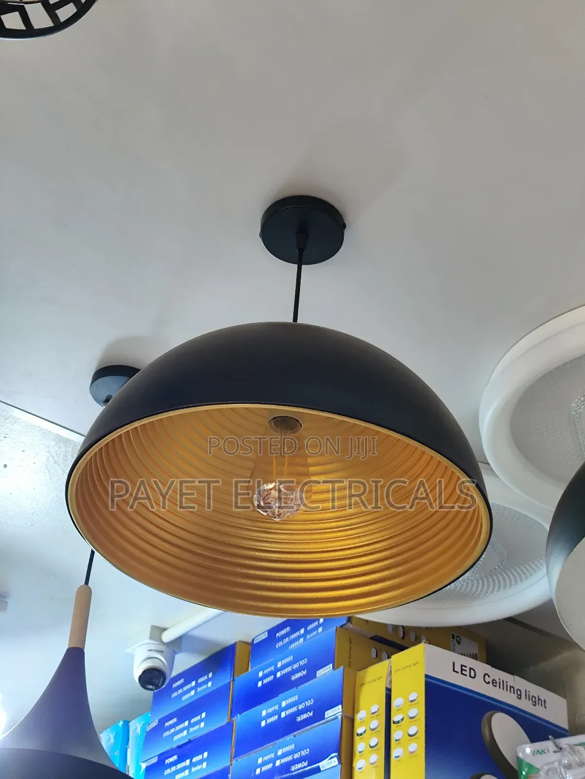 Goldish Pendant/Ceiling Lamp Shade