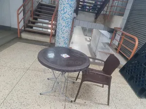 Executive Plastic Chairs and Table Folding
