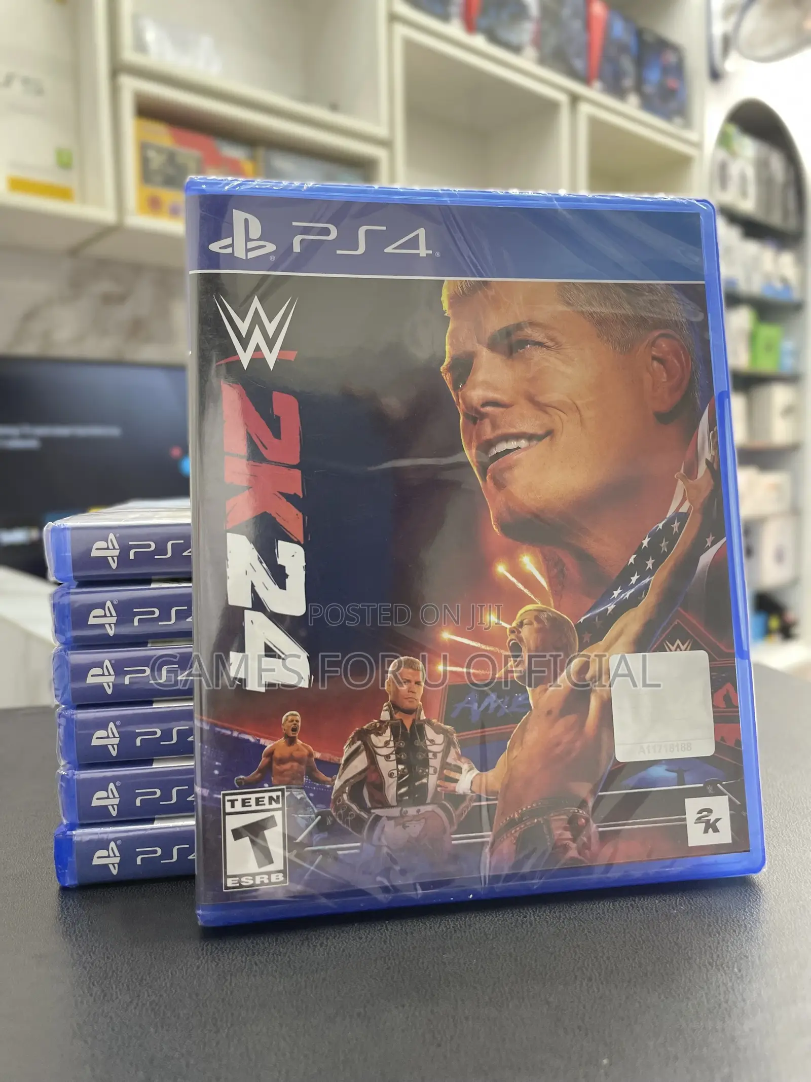 W2k24 Video Ps4game /Wwe 24 Ps4 Multiplayer
