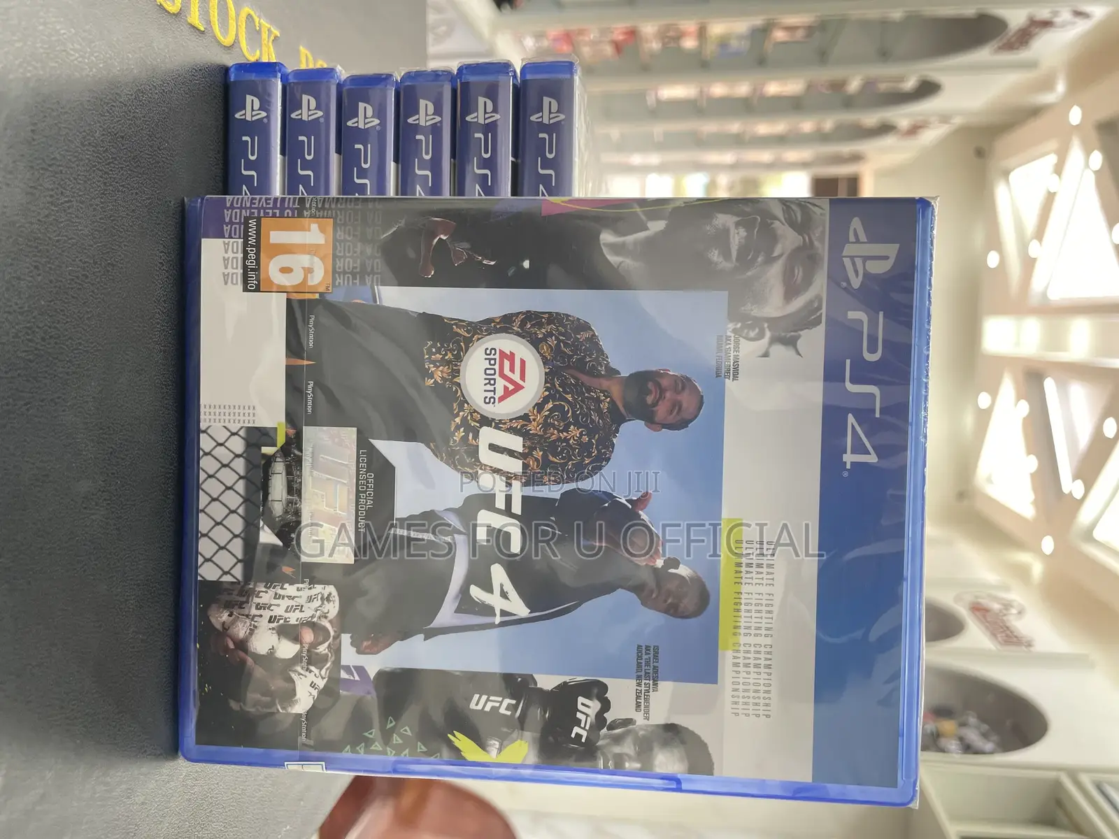 Ufc 4 Video Game for Ps4 New*