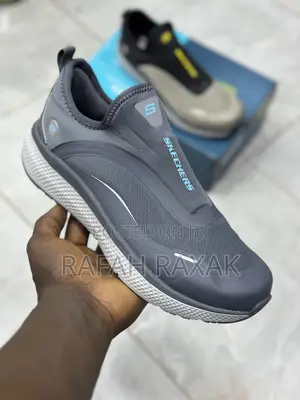 Original Classic Grey Skechers Athletic Sneakers