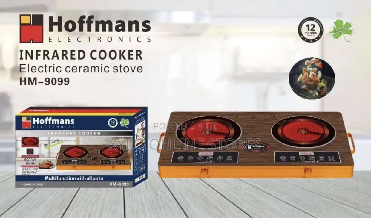 Hoffmans Double Electric Ceramic Stove