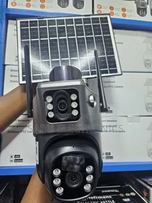 4g Solar Security Camera –Dual Lens Sim Support Night Vision