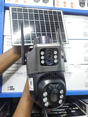 4g Solar Security Camera –Dual Lens Sim Support Night Vision