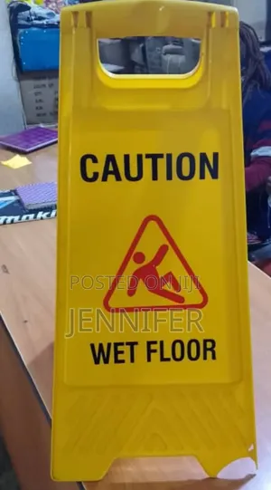 Professionals Plastic Caution Standing Board