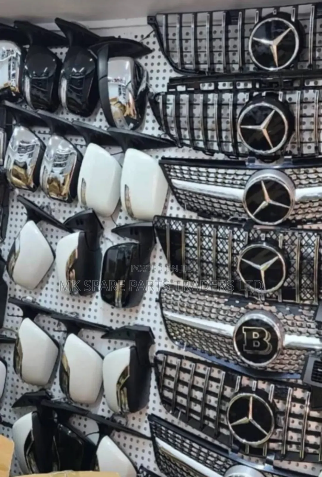 Benz Bumpers Grills