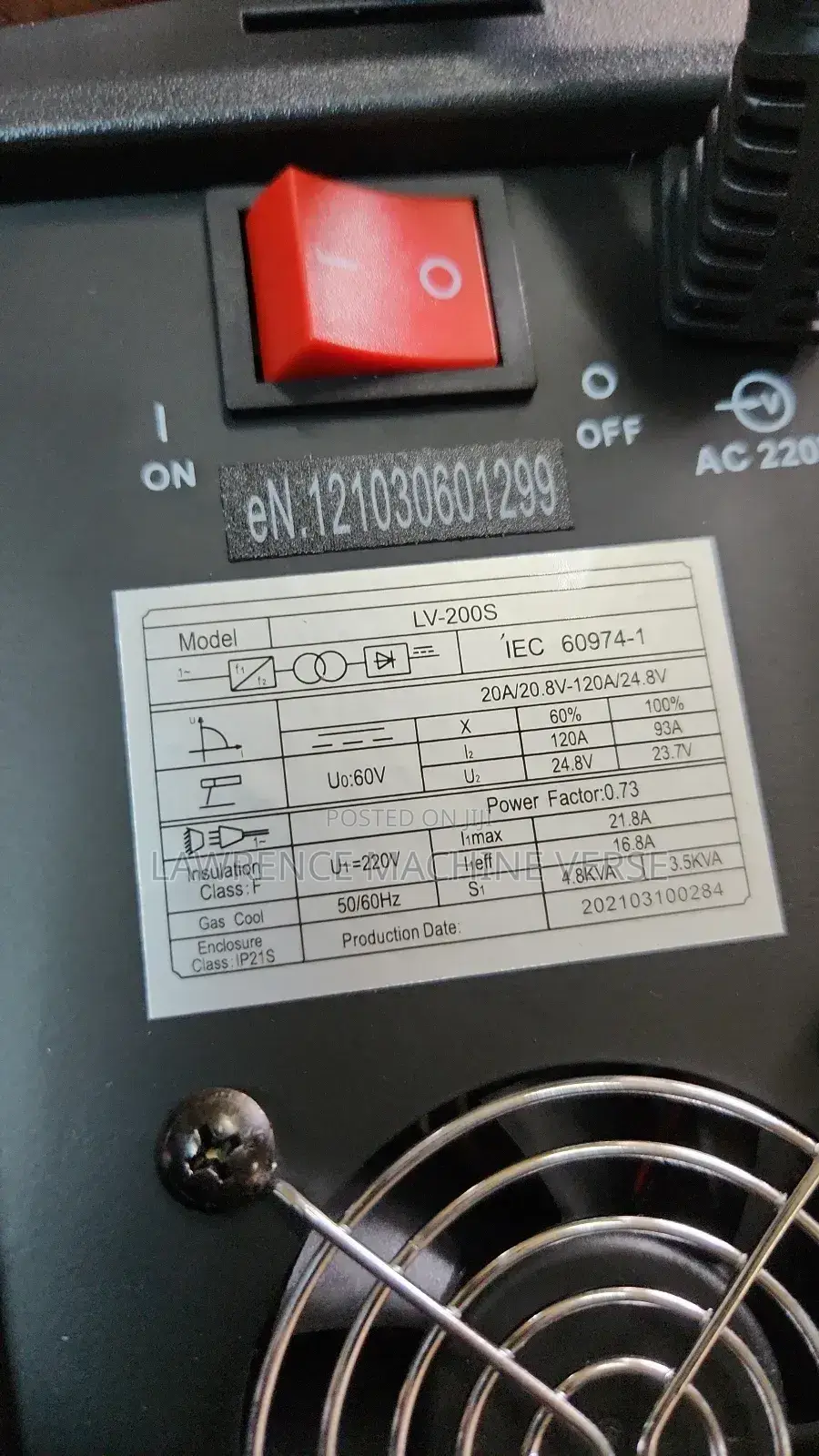 Edon Welding Machine Lv 200