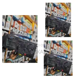 4in1 Led Gaming Keyboard With Headphones