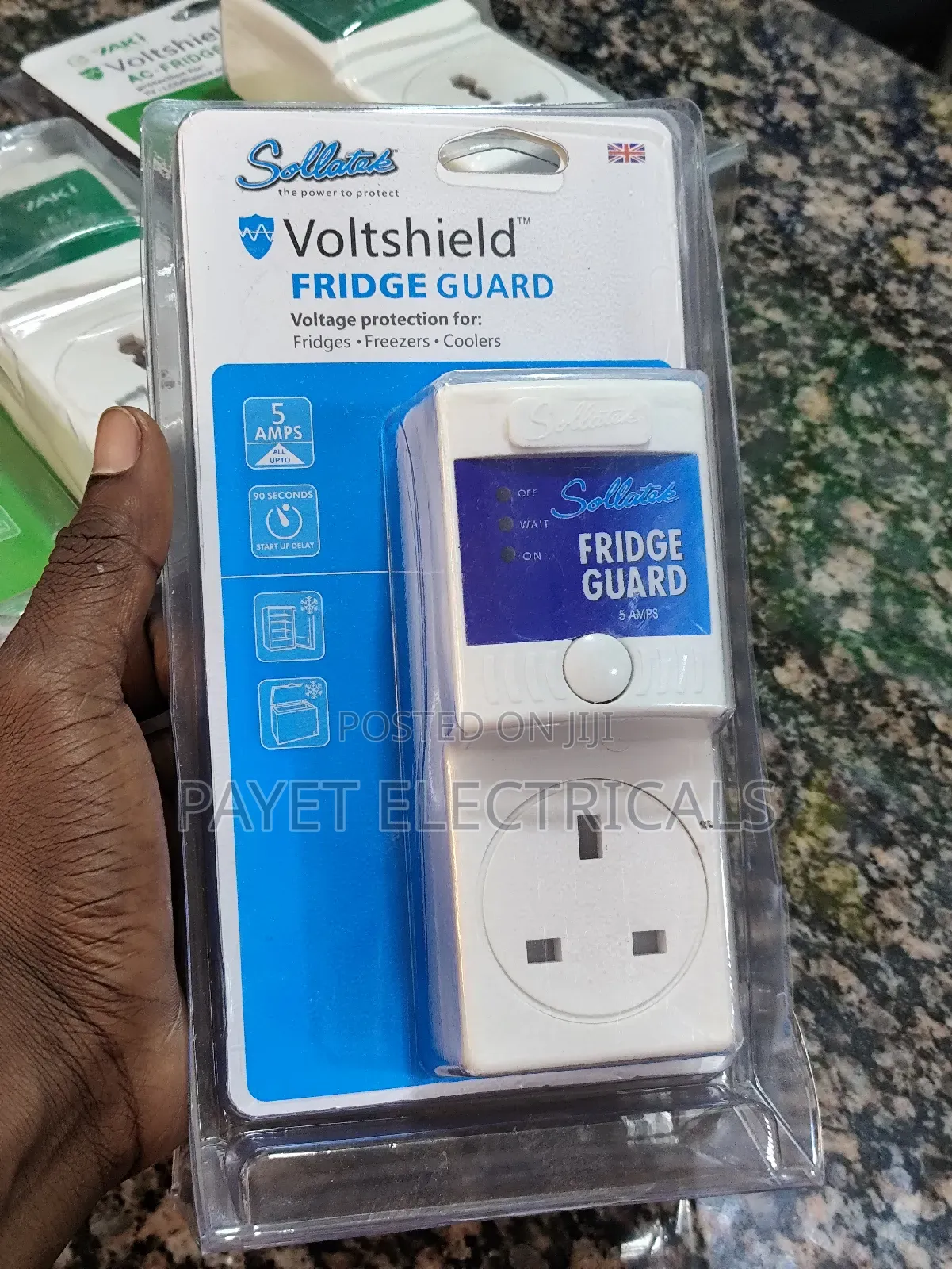 Volt Shield Fridge Guard for 5 Amps