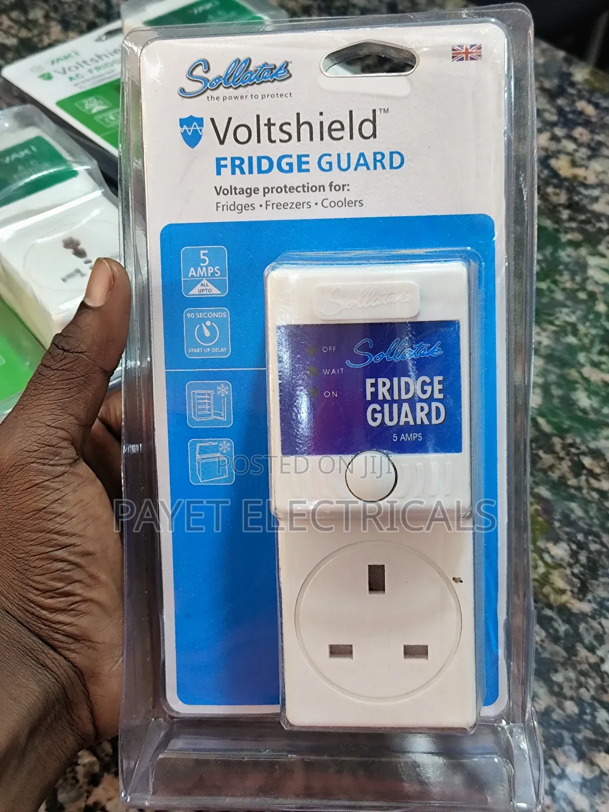 Volt Shield Fridge Guard for 5 Amps