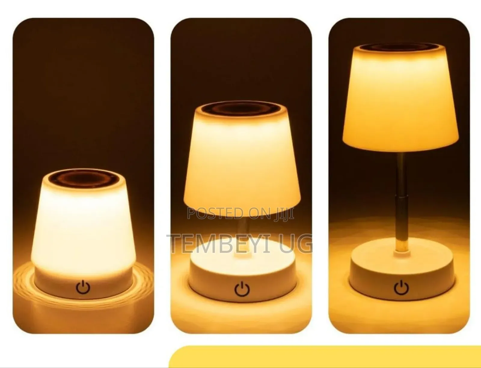 Telescopic Table Lamp, Soft Light for Bedroom or Outdoors