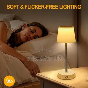 Telescopic Table Lamp, Soft Light for Bedroom or Outdoors