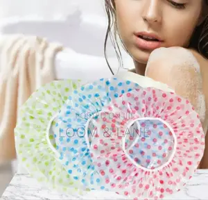 3pcs Bath and Shower Waterproof Caps