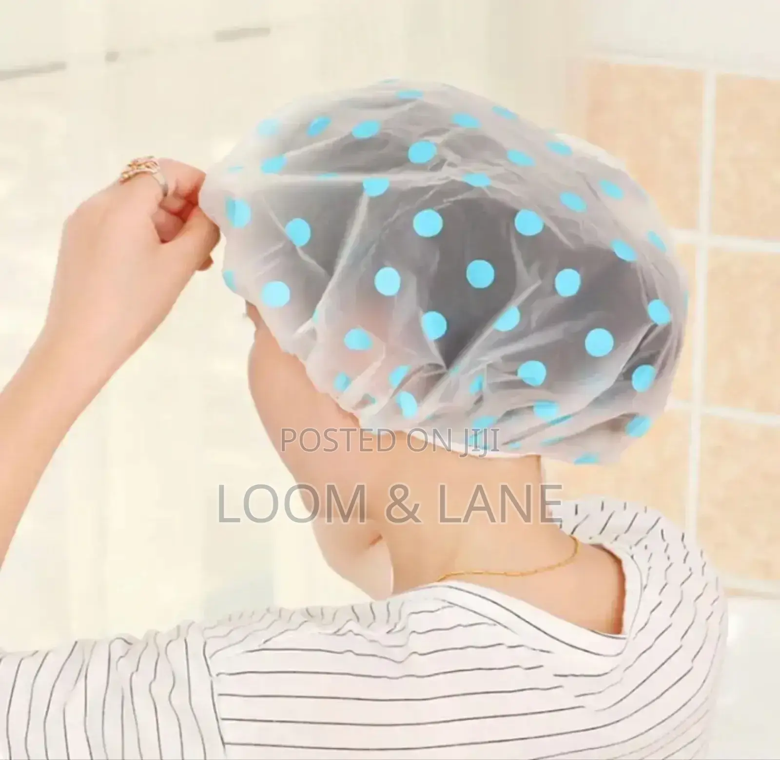 3pcs Bath and Shower Waterproof Caps