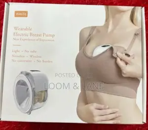 Noiseless Rechargeable Wearable Breast Pump