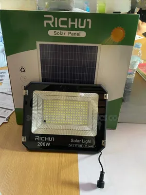 200w Automatic Richur Led Solar Flood Light Pokg