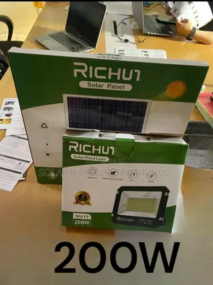 200w Automatic Richur Led Solar Flood Lights Sunk