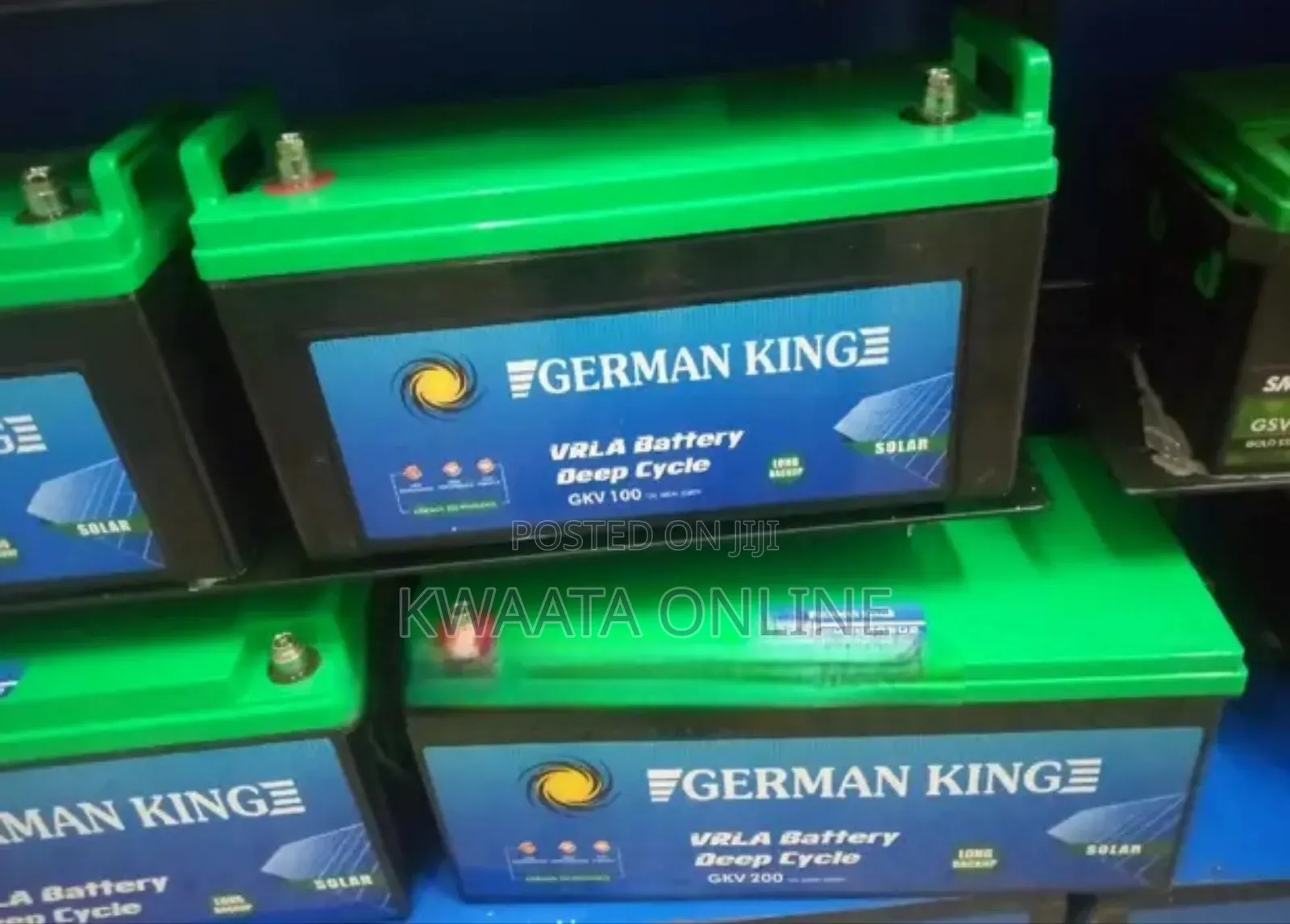 200ah German King Solar Power Battery