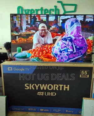 Skyworth 55 Inch Uhd 4k Smart, Google Tv With Chromecast