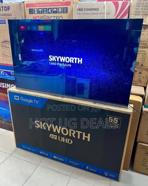 Skyworth 55-inch 4k Uhd Android Smart Led Tv  Chromecast
