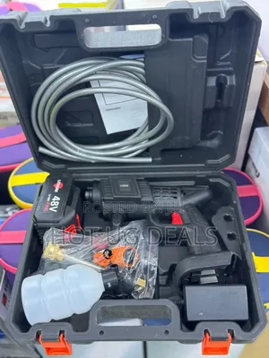 48v Cordless Pressure Car Washer  With 2 Batteries