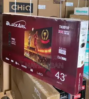 Black Ark 43 Inches Digital Tv With Free To Air