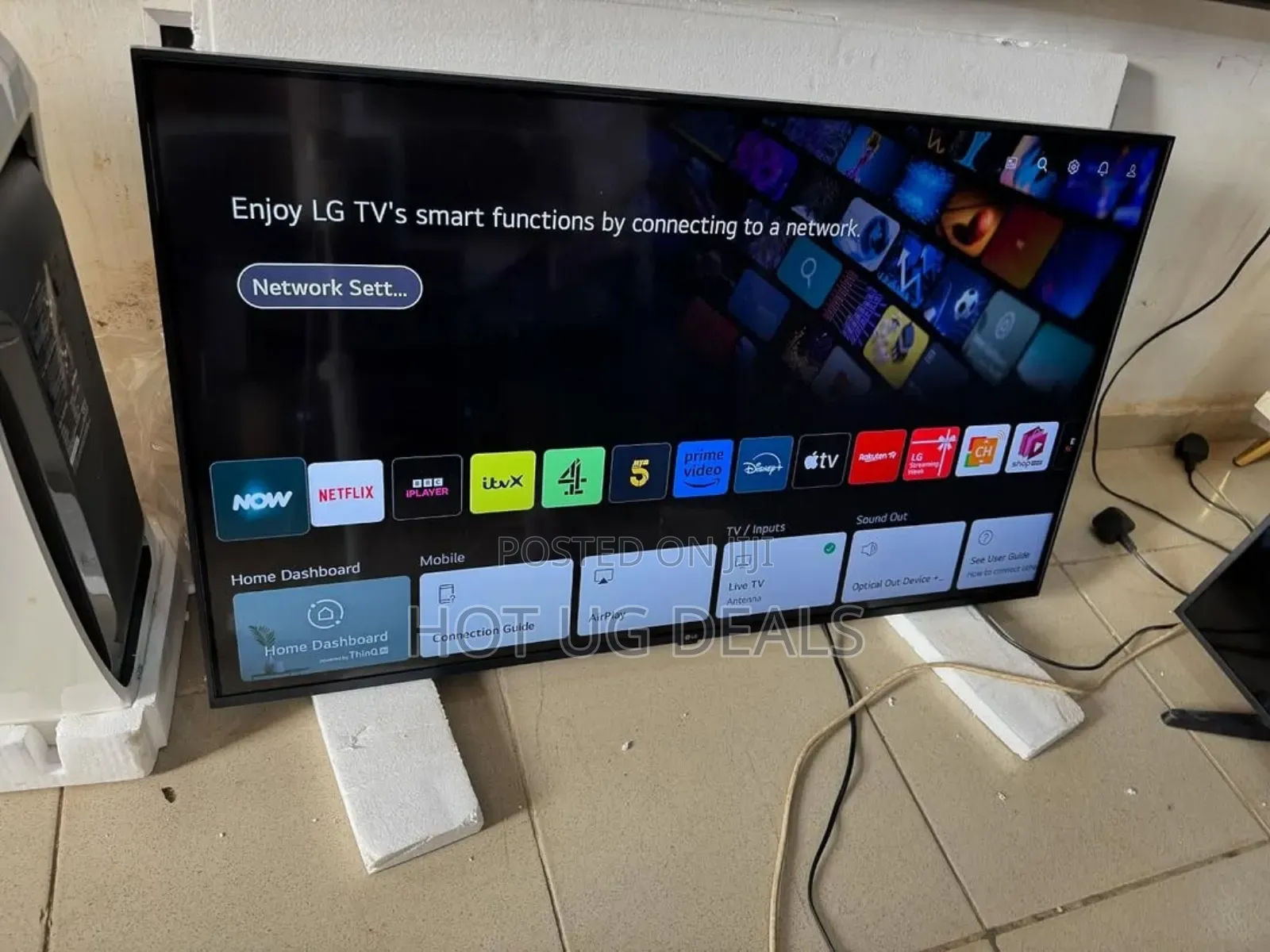 Lg 43 Inch Uhd 4k Tv, Webos, Smart Ai Thinq, Magic Remote
